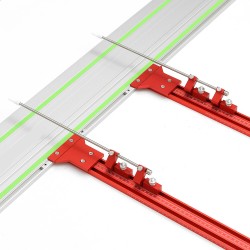 Upgraded Aluminum Alloy Parallel Guide System for Repeatable Cuts for Track Saw Rail Fit for Festool Woodworking Tools Hook Upgrade Upgraded Aluminum Alloy Parallel Guide System for Repeatable Cuts for Track Saw Rail Fit for Festool Woodworking Tools Hook Upgrade