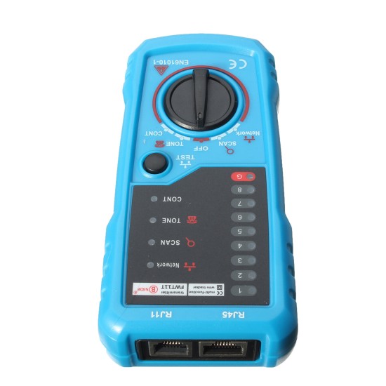 FWT11 RJ11 RJ45 Telephone Wire Tracker Tracer Toner Ethernet LAN Network Cable Tester Line Finder Continuity Check