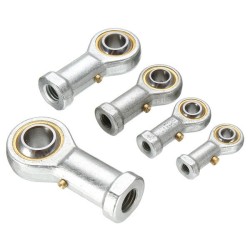 Female Rose Joint M5/M6/M8/M10/M12 Left Thread Bronze Liner Performance Rod End Female Rose Joint M5/M6/M8/M10/M12 Left Thread Bronze Liner Performance Rod End