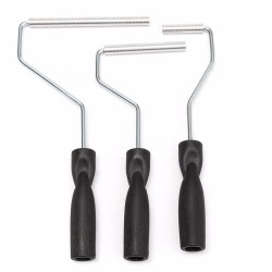 Fiberglass Roller Brush Aluminum Alloy Tool Defoaming Vertical Stripes Plastic Handle Fiberglass Roller Brush Aluminum Alloy Tool Defoaming Vertical Stripes Plastic Handle