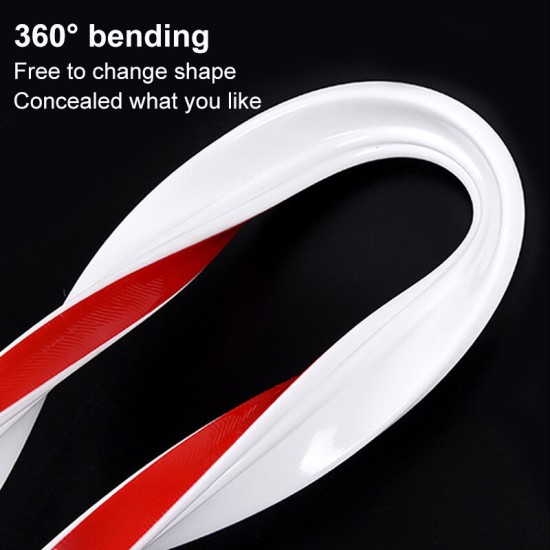 Free Bending Water Barrier Water Stopper Silicone 90cm/120cm/150cm/200cm White Tools Kit