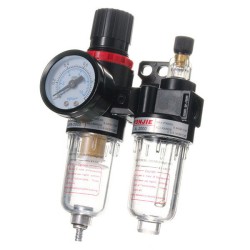 G1/4inch In line Air Compressor Filter Regulator Gauge Trap Oil Water Regulator G1/4inch In line Air Compressor Filter Regulator Gauge Trap Oil Water Regulator