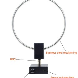 GA-450 GA450 Loop Antenna SDR Short Medium Wave Radio Antenna SW 2.30-30MHz MW 522-1710KHz GA-450 GA450 Loop Antenna SDR Short Medium Wave Radio Antenna SW 2.30-30MHz MW 522-1710KHz