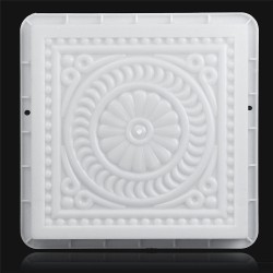 Garden Mould DIY Plastic Path Paving Maker Flower Step Mold Imitation Brick Carving Pavement Tool Garden Mould DIY Plastic Path Paving Maker Flower Step Mold Imitation Brick Carving Pavement Tool