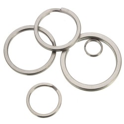 Gear Titanium Ti Key Chain Key Ring Split Ring 4-12inch 10mm 18mm 25mm 28mm 32mm Gear Titanium Ti Key Chain Key Ring Split Ring 4-12inch 10mm 18mm 25mm 28mm 32mm