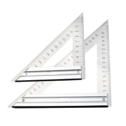 90 Degree Square Ruler Triangle Ruler Stainless Steel Multi-Function Triangle Board Woodworking Protractor Measuring Instrument 90 Degree Square Ruler Triangle Ruler Stainless Steel Multi-Function Triangle Board Woodworking Protractor Measuring Instrument
