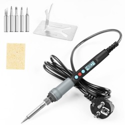 SI929 90W Digital Adjustable Temperature Electric Soldering Iron Kit for BGA SMD PCB IC Repair SI929 90W Digital Adjustable Temperature Electric Soldering Iron Kit for BGA SMD PCB IC Repair