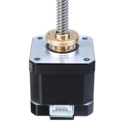 17HS4401-S T8x8 Nema 17 Lead Screw Stepper Motor Linear Actuators 40mm 1.7A 40N.cm 4-lead 42 Motor 100-500mm Trapezoidal for 3D printer Z Axis