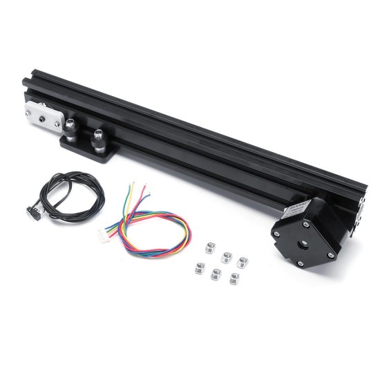 HPV2 Linear Guide Set Openbuilds V Linear Actuator Effective Travel 100-400mm Linear Module with 17HS3401S Stepper Motor