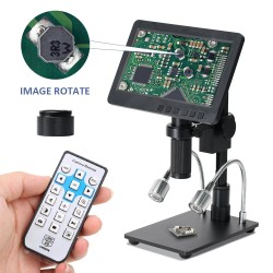 26MP HDMI Digital Microscope 60fps Hight Frames Rate Camera with HDR Mode Eliminate Metal Reflection For Solder 2100X Magnification Adjustable HY2070 26MP HDMI Digital Microscope 60fps Hight Frames Rate Camera with HDR Mode Eliminate Metal Reflection For Solder 2100X Magnification Adjustable HY2070