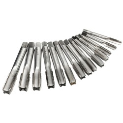 Metric Tap Right Hand Thread Drill Bit M10/M12/M14/M16/M18 Screw Tap Metric Tap Right Hand Thread Drill Bit M10/M12/M14/M16/M18 Screw Tap