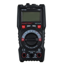 HT113C Professional Handheld LCD Digital Multimeter with Flashlight AC/DC Voltage Meter Amperemeter Ohmmeter Voltmeter Tool HT113C Professional Handheld LCD Digital Multimeter with Flashlight AC/DC Voltage Meter Amperemeter Ohmmeter Voltmeter Tool