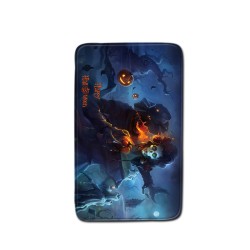 Halloween Shower Curtain Toilet Soft Velvet Kitchen Mat Halloween Shower Curtain Toilet Soft Velvet Kitchen Mat