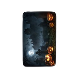 Halloween Shower Curtain Toilet Soft Velvet Non-slip Kitchen Mat Type 7 Halloween Shower Curtain Toilet Soft Velvet Non-slip Kitchen Mat Type 7
