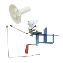 Handheld Heavy Duty Large Yarn/Wool/String/Fiber Ball Winder Hand Operated Capacity 10 oz Handheld Heavy Duty Large Yarn/Wool/String/Fiber Ball Winder Hand Operated Capacity 10 oz