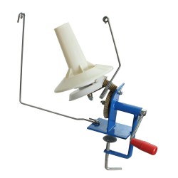 Handheld Heavy Duty Large Yarn/Wool/String/Fiber Ball Winder Hand Operated Capacity 10 oz Handheld Heavy Duty Large Yarn/Wool/String/Fiber Ball Winder Hand Operated Capacity 10 oz