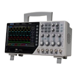 DSO4254B 250MHz Digital Storage Oscilloscope 4 Channels 1GS/s Sample Rate Portable Oscilloscope EU Plug DSO4254B 250MHz Digital Storage Oscilloscope 4 Channels 1GS/s Sample Rate Portable Oscilloscope EU Plug