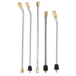 High Pressure Washer Gutter Cleaner Rod 35CM/50CM 1/4 Inch Quick Connect/M22 High Pressure Washer Gutter Cleaner Rod 35CM/50CM 1/4 Inch Quick Connect/M22