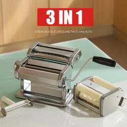 Household Multifunctional Automatic Pasta Maker Vegetable Noodle Press Machine Dumpling Spaghetti Cutter Noodles Dough Blender Household Multifunctional Automatic Pasta Maker Vegetable Noodle Press Machine Dumpling Spaghetti Cutter Noodles Dough Blender