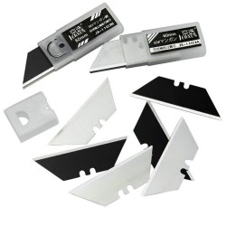 JX-1103 10pcs SK5 60# Steel Utility Cutter Blades for Wallpaper Cutter JX-1103 10pcs SK5 60# Steel Utility Cutter Blades for Wallpaper Cutter