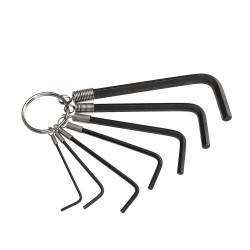 Hex Key Wrench 7Pcs Hex Key Set On A Ring Hex Key Wrench 7Pcs Hex Key Set On A Ring