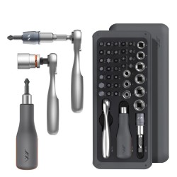 41 IN 1 Screwdriver S2 Magnetic Bits Ratchet Wrench Screwdrivers Kit DIY Household Repair Tool 41 IN 1 Screwdriver S2 Magnetic Bits Ratchet Wrench Screwdrivers Kit DIY Household Repair Tool