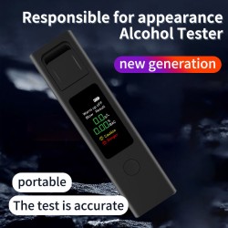 JK-01 0.96 inch TFT LCD Display Portable Alcohol Content Tester with Semiconductor Sensor JK-01 0.96 inch TFT LCD Display Portable Alcohol Content Tester with Semiconductor Sensor