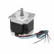 1.8°57 Hybrid Stepper Motor Two Phase 56mm 12kg.cm 2.8A Step Motor