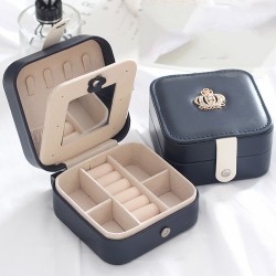 Jewelry Box Organizer Portable Travel Leather Jewellery Ornaments Case Storage Jewelry Box Organizer Portable Travel Leather Jewellery Ornaments Case Storage
