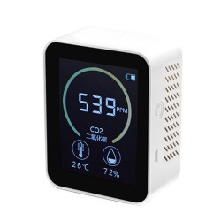 K02 Household Air Quality Detector CO2 Meter Multifunctional C02 Temperature Humidity Tester LCD Display with Backlight K02 Household Air Quality Detector CO2 Meter Multifunctional C02 Temperature Humidity Tester LCD Display with Backlight