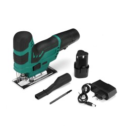 12V Portable Electric Saw Pruning Jig Saw Rechargeable Woodworking Power Tools Wood Cutter W/1pc/2pcs Battery EU Plug 12V Portable Electric Saw Pruning Jig Saw Rechargeable Woodworking Power Tools Wood Cutter W/1pc/2pcs Battery EU Plug