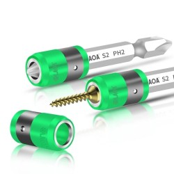 S2 1/4inch Screwdriver Bit With Magnetic Ring 6.35mm Electric Screwdriver bits and Magnetism Ring S2 1/4inch Screwdriver Bit With Magnetic Ring 6.35mm Electric Screwdriver bits and Magnetism Ring