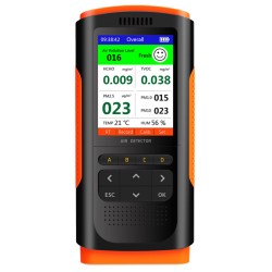 LCD Display Portable Air Quality Monitor Indoor Air Pollution Meter Micro Dust Monitor