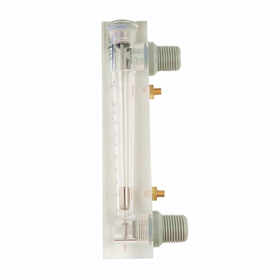 Liquid Flowmeter Water Flow Meter Panel Rotameter Without Control Valve LZM-15 0.2-2LPM 16-160LPH 1-7LPM 10-100LPH 25-250