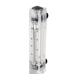 Liquid Flowmeter Water Flow Meter Panel Rotameter Without Control Valve LZM-15 0.2-2LPM 16-160LPH 1-7LPM 10-100LPH 25-250
