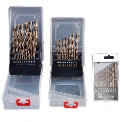M35 Fully Ground Cobalt-containing Straight Shank Twist Drill Set Stainless Steel Drill Bit High Speed Steel Metal Steel Plate Twist Drill Bit M35 Fully Ground Cobalt-containing Straight Shank Twist Drill Set Stainless Steel Drill Bit High Speed Steel Metal Steel Plate Twist Drill Bit
