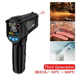 IR02 -50~800 Degree Digital Thermometer Humidity Meter Infrared Thermometer Hygrometer Temperature Humidity Meter Pyrometer IR02 -50~800 Degree Digital Thermometer Humidity Meter Infrared Thermometer Hygrometer Temperature Humidity Meter Pyrometer