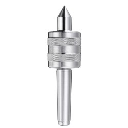 MT2 0.02 Inch CNC Precision Steel Lathe Live Center Taper Tool Triple Bearing MT2 0.02 Inch CNC Precision Steel Lathe Live Center Taper Tool Triple Bearing
