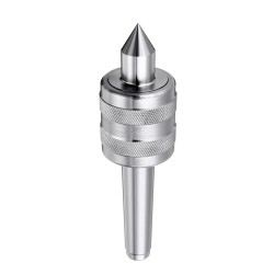 MT2 0.02 Inch CNC Precision Steel Lathe Live Center Taper Tool Triple Bearing MT2 0.02 Inch CNC Precision Steel Lathe Live Center Taper Tool Triple Bearing