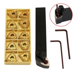 20x125mm Turning Tool Holder With 10pcs WNMG080404 Carbide Insert 20x125mm Turning Tool Holder With 10pcs WNMG080404 Carbide Insert