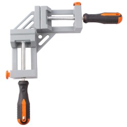 Single Handle 90 Degrees Angle Aluminum Alloy Rectangular Clamp Wood Working Tool Single Handle 90 Degrees Angle Aluminum Alloy Rectangular Clamp Wood Working Tool