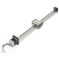 100-500mm Stroke Linear Actuator CNC Linear Motion Lead Screw Slide Stage with Stepper Motor 100-500mm Stroke Linear Actuator CNC Linear Motion Lead Screw Slide Stage with Stepper Motor