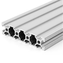 1000mm Length 2080 T-Slot Aluminum Profiles Extrusion Frame For CNC