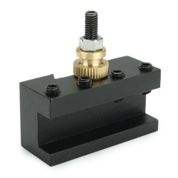 1/4-3/8 Inch 20x25x50mm Turning and Facing Holder for Quick Change Tool Post Holder 1/4-3/8 Inch 20x25x50mm Turning and Facing Holder for Quick Change Tool Post Holder