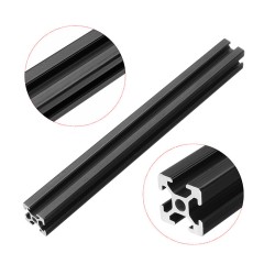 200mm Length Black Anodized 2020 T-Slot Aluminum Profiles Extrusion Frame For CNC 200mm Length Black Anodized 2020 T-Slot Aluminum Profiles Extrusion Frame For CNC