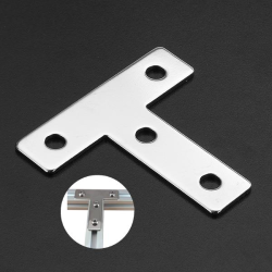 2020T T Shape Connector Connecting Plate Joint Bracket for 2020 Aluminum Profile 2020T T Shape Connector Connecting Plate Joint Bracket for 2020 Aluminum Profile
