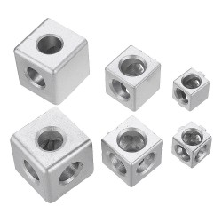 2/3 Hole Aluminum Angle Connector Junction Corner Bracket 2020/3030/4040 Series Aluminum Extrusion CNC Parts 2/3 Hole Aluminum Angle Connector Junction Corner Bracket 2020/3030/4040 Series Aluminum Extrusion CNC Parts