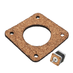 2/3mm Cork Wood Shock Absorber Anti-vibration Motor Damper for Nema 17 42mm Stepper Motor 2/3mm Cork Wood Shock Absorber Anti-vibration Motor Damper for Nema 17 42mm Stepper Motor