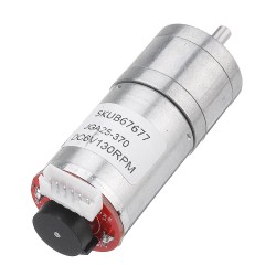 25GA370 DC 6V Micro Gear Reduction Motor with Encoder Speed Dial Reducer 25GA370 DC 6V Micro Gear Reduction Motor with Encoder Speed Dial Reducer