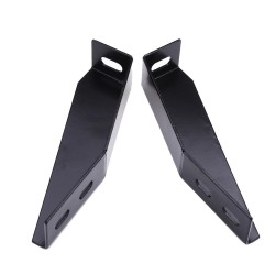 4040 Industrial Aluminum Extrusions Right Angle Inclined Bracket Connector Reinforced Black 4040 Industrial Aluminum Extrusions Right Angle Inclined Bracket Connector Reinforced Black